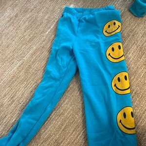 Aviator nation youth smiley sweatpants